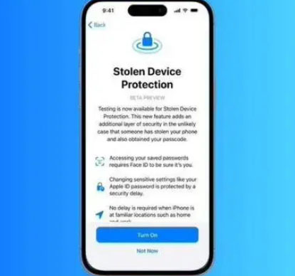 昌图苹果授权维修店分享被盗设备保护功能开启方法 