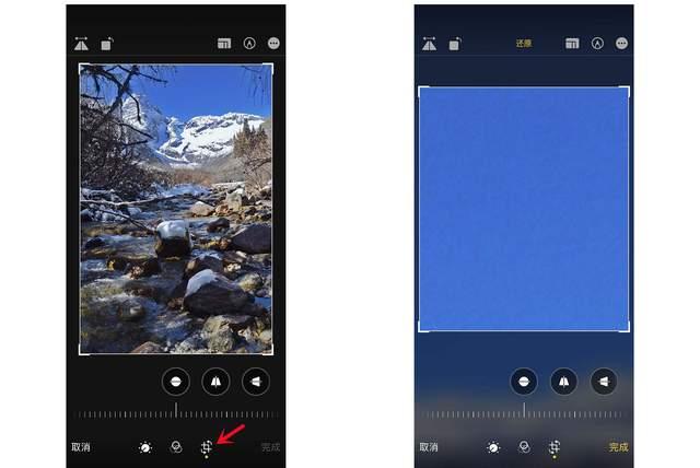 昌图苹果手机维修分享iPhone手机如何使用裁剪功能隐藏照片 