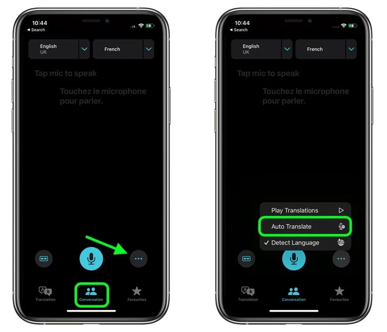 昌图苹果手机维修分享iOS 15 “翻译” App 新改进 