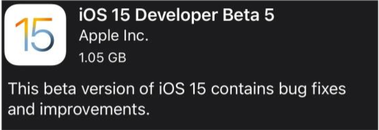 昌图苹果手机维修分享如何升级到iOS15.0 beta5 